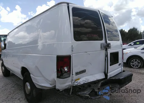 2008 Ford Econoline Cargo Van Commercial/Recreational из США, поврежденный, VIN 1FTNS24W88DA25050